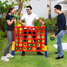 Load image into Gallery viewer, Gymax Jumbo 4-to-Score 4 in A Row Giant Game Set Kids Adults Family Fun
