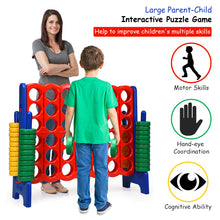 Load image into Gallery viewer, Gymax Jumbo 4-to-Score 4 in A Row Giant Game Set Kids Adults Family Fun
