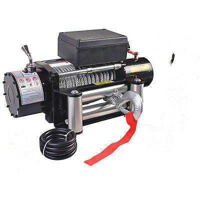 Gymax Electric Recovery Winch Truck SUV Wireless Remote Control