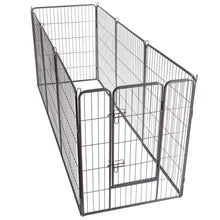 Load image into Gallery viewer, Gymax 40&#39;&#39; 8 Metal Panel Heavy Duty Pet Playpen Dog Exercise Pen Cat Fence Safety Gate

