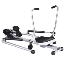 Load image into Gallery viewer, Gymax Exercise Rowing Machine Rower w/Adjustable Double Hydraulic Resistance Home Gym
