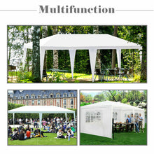 Load image into Gallery viewer, Gymax Outdoor 10&#39;x20&#39; Canopy Tent Heavy Duty Wedding Party Tent W/4 Sidewalls &amp; Window
