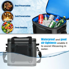 Load image into Gallery viewer, Gymax 38 Cans Portable Cooler Bag Leak-Proof Insulated Water-Resistant For Camping
