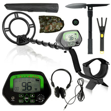 Load image into Gallery viewer, Gymax High Accuracy Metal Detector Kit W/Display Waterproof Search Coil Headphone Bag
