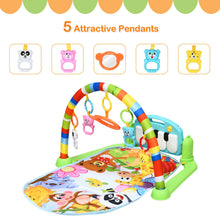 Load image into Gallery viewer, Gymax Baby Kick &amp; Play Piano Gym Activity Play Mat for Sit Lay Down Infant Tummy Time
