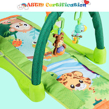 Load image into Gallery viewer, Gymax 4-in-1 Green Activity Play Mat Baby Activity Center w/3 Hanging Toys
