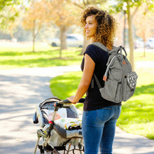 Load image into Gallery viewer, Gymax Diaper Bag Waterproof Baby Nappy Backpack w/USB Charging Port
