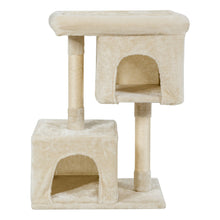 Load image into Gallery viewer, Gymax Luxury Cat Tree Cat Tower for Large Cats w/Sisal Post &amp; Double Cozy Plush Condos
