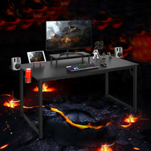 Load image into Gallery viewer, Gymax 63&#39;&#39; Gaming Desk w/ Monitor Shelf Tablet Board&amp;Storage for Controller Speaker
