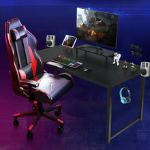 Load image into Gallery viewer, Gymax 63&#39;&#39; Gaming Desk w/ Monitor Shelf Tablet Board&amp;Storage for Controller Speaker
