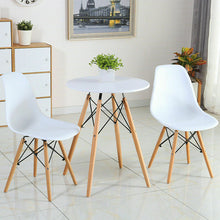 Load image into Gallery viewer, Gymax Set of 2 Dining Chairs Mid Century Modern Wooden Legs Kitchen Living Room
