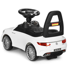 Load image into Gallery viewer, Gymax Licensed Mercedes Benz Kids Ride On Push Car Gliding Scooter w/Light&amp;Music White
