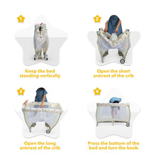 Load image into Gallery viewer, Gymax Portable Foldable Baby Playard Playpen Nursery Center w/ Changing Station Beige
