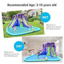 Load image into Gallery viewer, Gymax Inflatable Water Park Octopus Bounce House Dual Slide Climbing Wall W/ Blower
