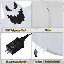 Load image into Gallery viewer, Gymax 12ft Inflatable Halloween Blow Up Ghost Decoration w/ Built-in LED Light

