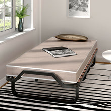 Load image into Gallery viewer, Gymax Folding Bed w/ Memory Foam Mattress Rollaway Metal Guest Bed Sleeper
