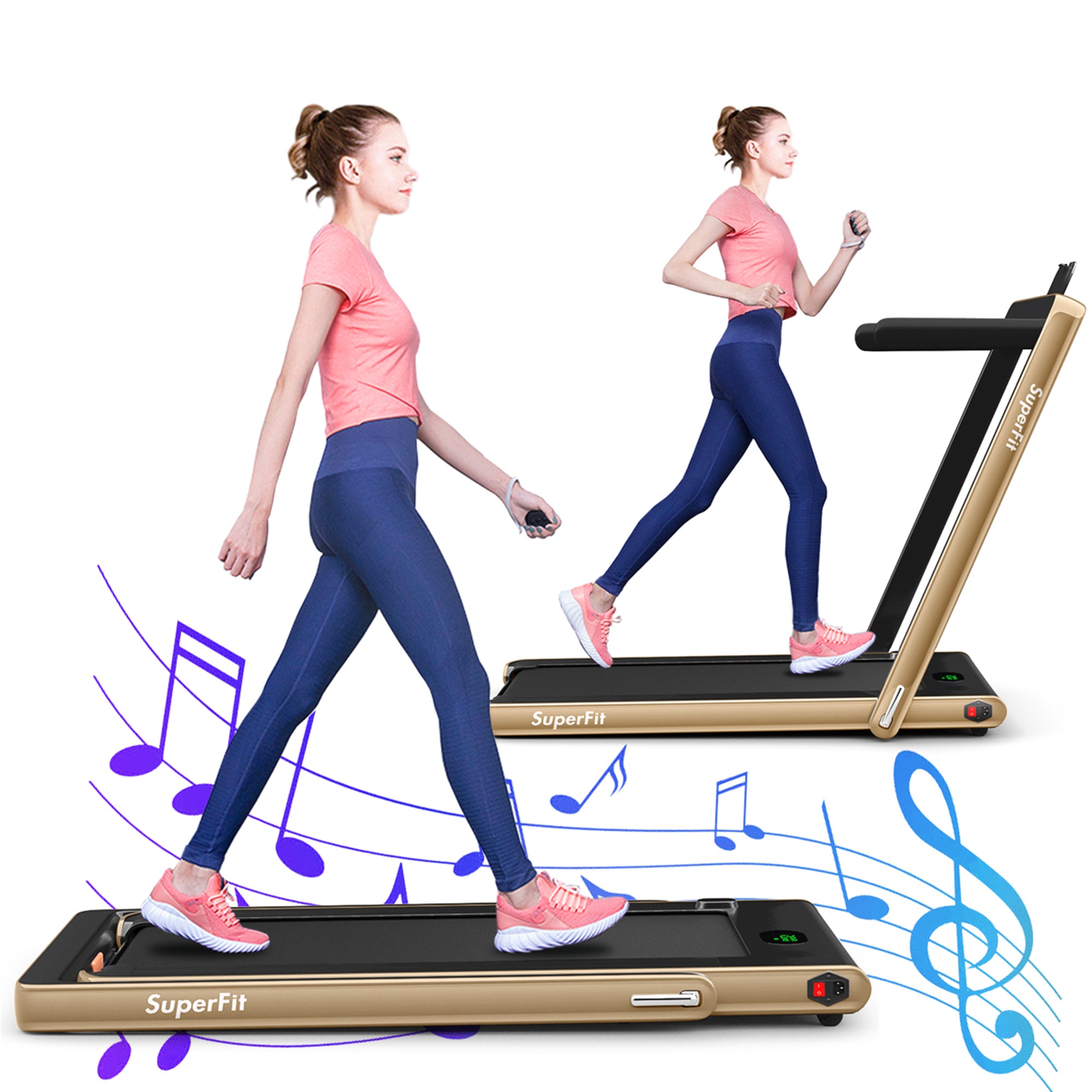 Gymax best sale motorized treadmill