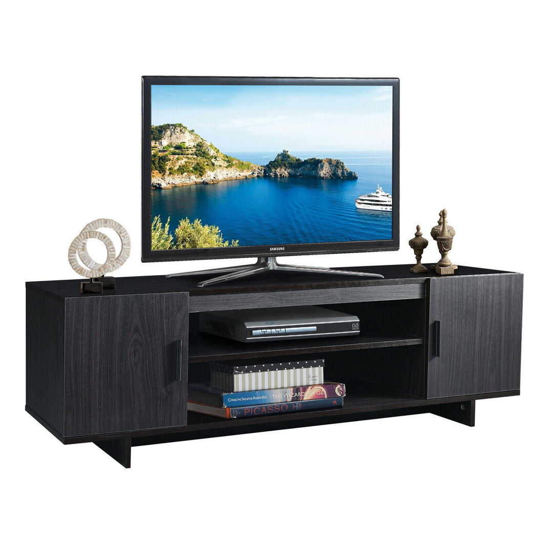 Gymax Modern TV Stand Media Entertainment Center for TV's up To 65'' w/Storage Cabinet