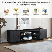 Load image into Gallery viewer, Gymax Modern TV Stand Media Entertainment Center for TV&#39;s up To 65&#39;&#39; w/Storage Cabinet
