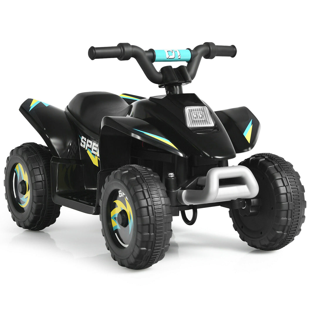 Gymax 6V Kids Electric Quad ATV 4 Wheels Ride On Toy Toddlers Forward & Reverse