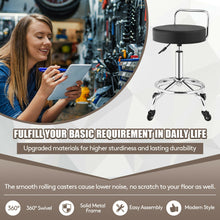 Load image into Gallery viewer, Gymax Set of 2 Pneumatic Work Stool Adjustable Swivel Task Chair Lab Spa Office Salon
