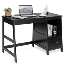 Load image into Gallery viewer, Gymax 47.5&#39;&#39; Computer Desk Trestle Desk Writing Study Workstation w/ 2 Drawers
