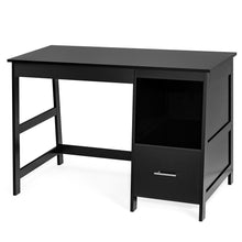 Load image into Gallery viewer, Gymax 47.5&#39;&#39; Computer Desk Trestle Desk Writing Study Workstation w/ 2 Drawers
