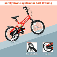 Load image into Gallery viewer, Gymax 16&#39;&#39; Kids Bike Toddlers Adjustable Freestyle Bicycle w/ Training Wheels
