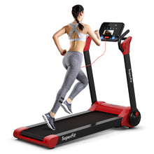 Load image into Gallery viewer, Gymax Folding 2.25HP Electric Treadmill Running Machine w/ LED Display
