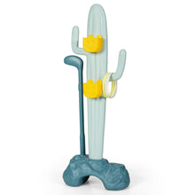 Load image into Gallery viewer, Gymax 3-in-1 Sports Activity Center w/ Golf &amp; Ring-Toss Cactus Toy Stand
