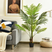 Load image into Gallery viewer, Gymax 4.3Ft Artificial Phoenix Palm Tree Plant for Indoor Home Office Store
