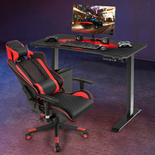Load image into Gallery viewer, Gymax Electric Standing Gaming Desk Sit to Stand Height Adjustable Splice Board
