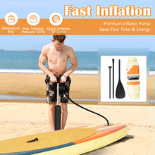 Load image into Gallery viewer, Gymax 10ft Inflatable Stand-Up Paddle Board Non-Slip Deck Surfboard w/ Hand Pump
