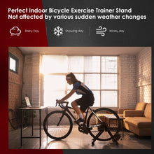 Load image into Gallery viewer, Gymax Foldable Bike Trainer Stand Cycling Exercise Stand w/ Dual-lock System
