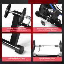 Load image into Gallery viewer, Gymax Foldable Bike Trainer Stand Cycling Exercise Stand w/ Dual-lock System
