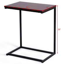 Load image into Gallery viewer, Gymax 26&#39;&#39; Laptop Holder Sofa Side End Table C Table Home Office Furniture
