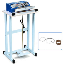 Load image into Gallery viewer, Gymax 12&#39;&#39; Foot Pedal Impulse Sealer Heat Seal Plastic Bag Sealing Machine w/ Cutter

